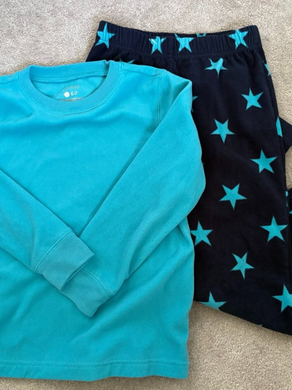 Primary Fleece Pajamas Size 6-7